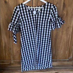 Jcrew buffalo check dress